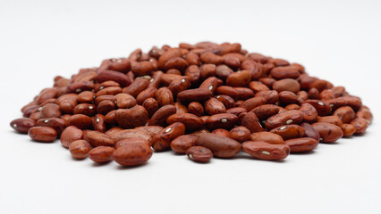 Red beans or kidney beans isolated