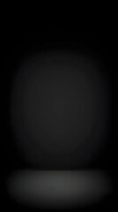 Dark Gradient Background Creates a Smooth and Subtle Transition with Soft Lighting Effects.