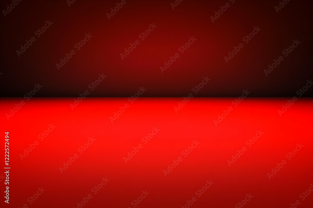 Poster red gradient background creates a smooth transition for modern designs with vibrant and minimalist a