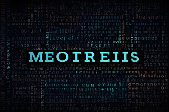 Loop Text Background Generative AI