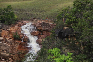 cachoeira sete quedas em uiramutã, roraima