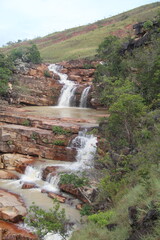 cachoeira sete quedas, em uiramutã, roraima