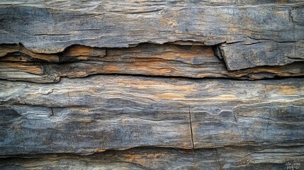 Aged Wooden Plank Texture: A Detailed View of Rustic Wood