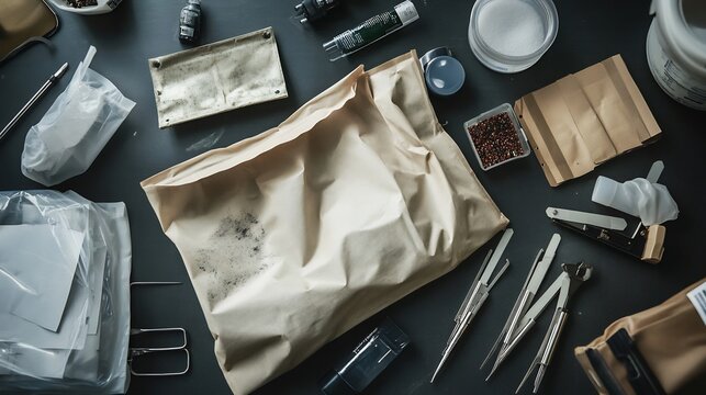 Forensic representation of evidence analysis featuring crime scene investigations forensic science tools DNA profiling criminal profiling techniques and their role in solving cold cases and mysteries