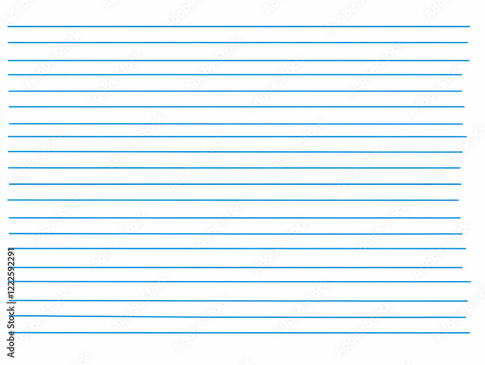 Poster blue lines form a pattern on a white background, creating a simple yet stylish design.
