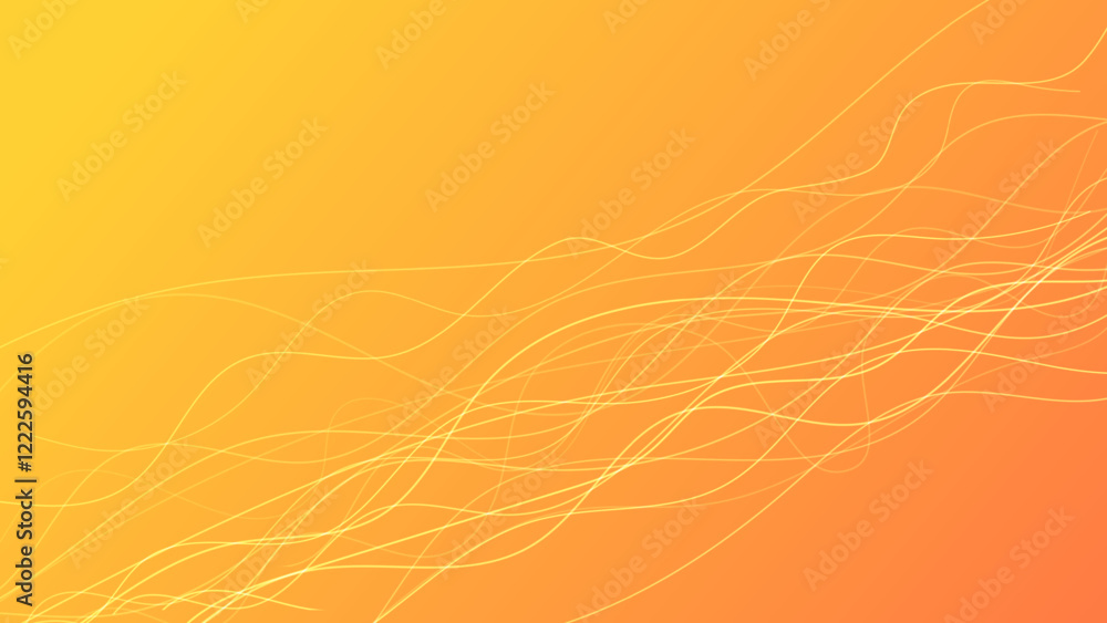 Poster abstract gradient background with wave beams