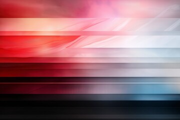 Vibrant waves of color flow seamlessly across the canvas in a mesmerizing blend from bold reds to soft whites. Generative AI