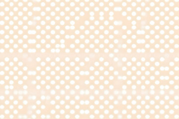 Soft Beige Background with Subtle White Polka Dots Creates Gentle and Elegant Aesthetic