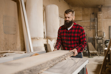 Carpenter in Workshop