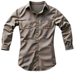 Naklejka premium 카키셔츠(khaki shirt)