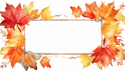 autumn leaves border