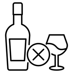 No Alcohol icon
