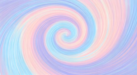 Obraz premium A pastel pelt with soft pink, sky blue, and lavender swirls, AI Generated