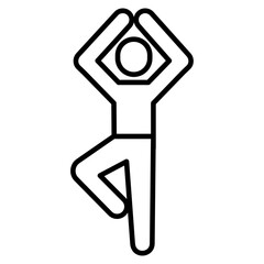 Stretching icon