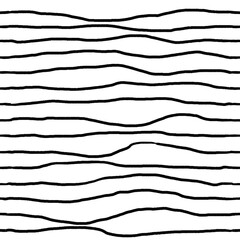 Lines, tileable, hand-drawn pencil drawing, illustration, black, transparent background, PNG