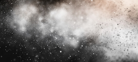 Obraz premium Abstract grunge background with a grainy texture and blurred edges. Black, white, and gray colors
