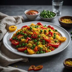  vegetable paella