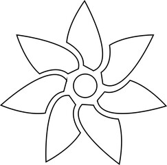 Flower icon.Flowers elements collection. Flower plant, floral garren icons collection. cute round flower plant nature, black colour shape icon,hand draw wreath. garden plants illustration collection.