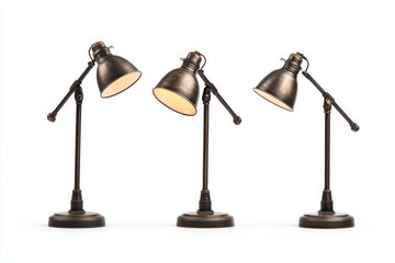 Industrial Style Antique Bronze Adjustable Desk Lamps - Perfect for Modern Home Decor