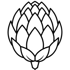 legant Coffee Pot Line Drawing