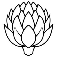 legant Coffee Pot Line Drawing