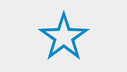 Star design logo. Standalone star