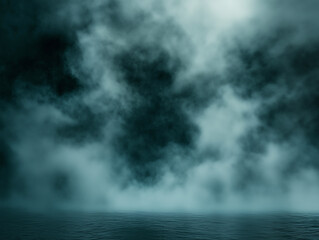 Fototapeta premium clouds over the sea
