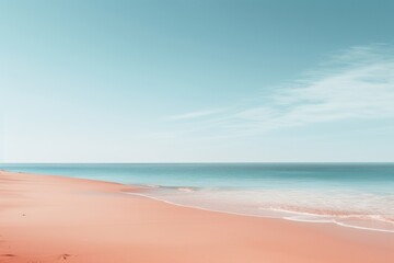 Obraz premium Beach outdoors horizon nature.