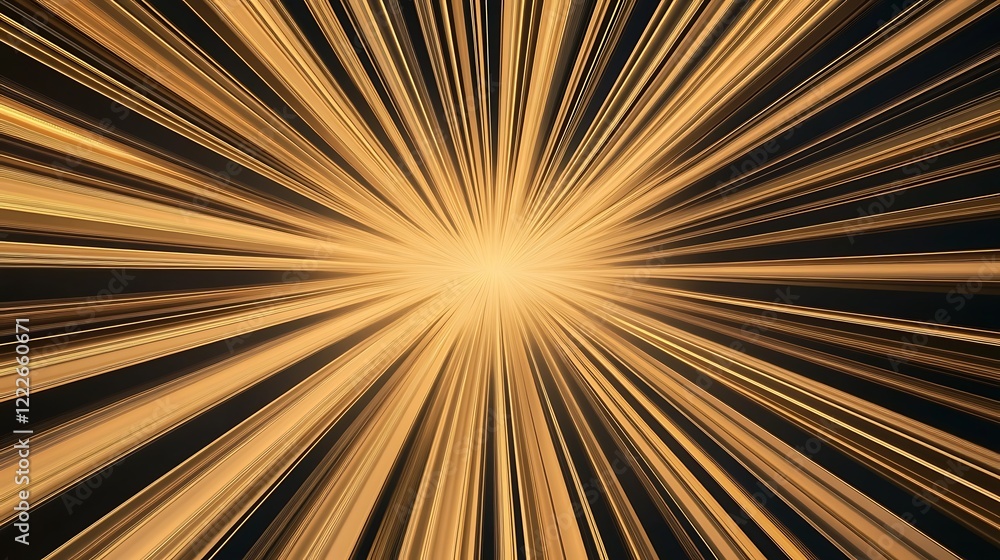 Aufkleber bright explosion of light creating a dynamic and energetic atmosphere