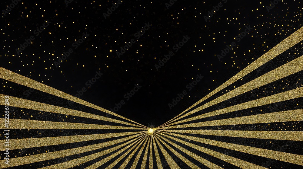 Aufkleber bright explosion of light creating a dynamic and energetic atmosphere