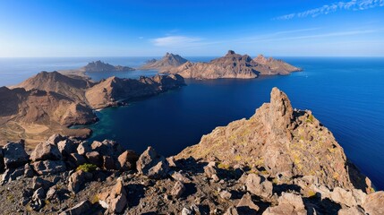 Obraz premium Island seascape panorama