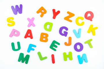 game a b c  isolated on white background