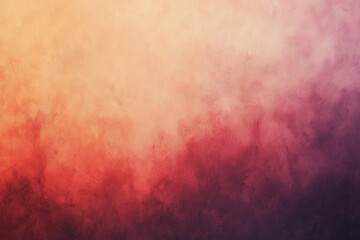 Obraz premium Abstract gradient texture with warm hues transitioning from orange to purple, suitable for backgrounds