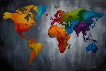 world map