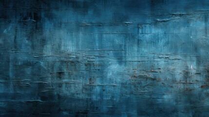 Obraz premium Weathered and Textured Blue Overlay with Glitch Effects for Artistic and Creative Use in Background Design and Visual Projects
