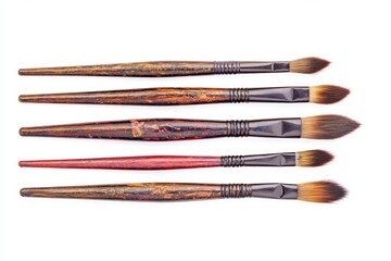 Vintage Paintbrushes Collection - Artistic Tools for Creative Expression