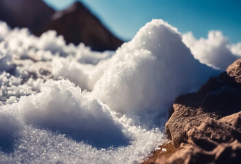 snow illustration with simple background ideal to add text