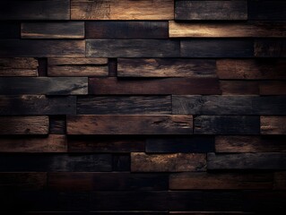 old wooden wall