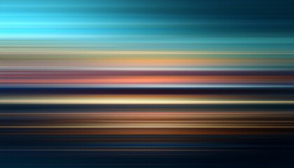 Fototapeta premium Abstract blurred colorful stripes of light, gradient effect with glowing and motion background graphic resource