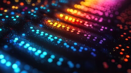 Obraz premium An abstract digital artwork featuring vertical bars of varying widths and colors,