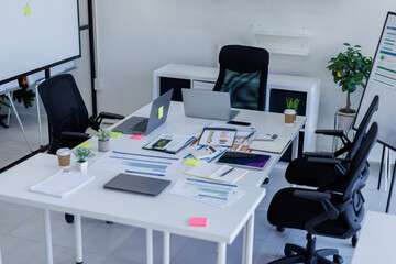 Laptop Computer, notebook, Workspace Working Desk Accounting Analysis Concept