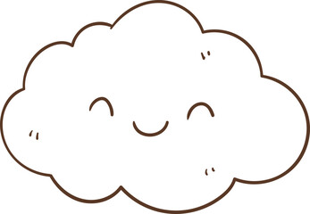 Cute Cloud Doodle