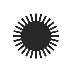 Radiating Circle Icon