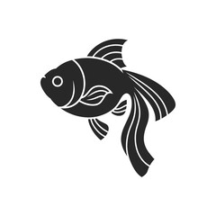 Ornate Fancy Goldfish Icon