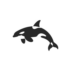 Fototapeta premium Streamlined Orca Icon