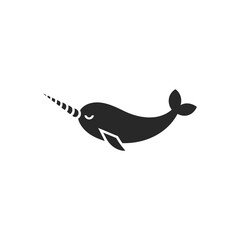 Narwhal Minimal Icon © Visual language