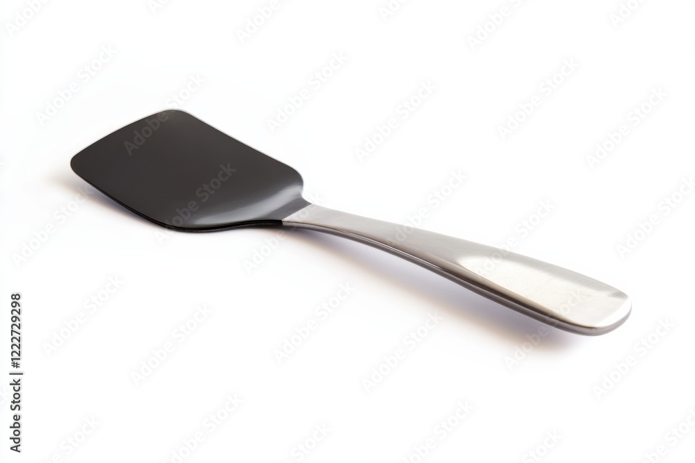 Poster elegant pie server on a pristine white background showcasing timeless kitchen design and functionali