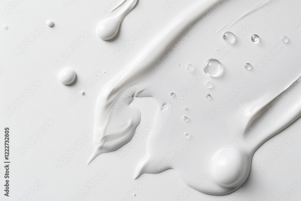 Poster exceptional pore filling primer drops create a stunning visual display on a pristine white surface s