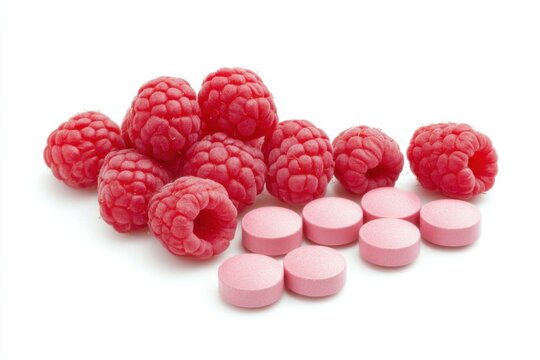 Explore the vibrant blend of raspberry ketones and dietary supplements, ideal for health enthusiasts and fitness seekers