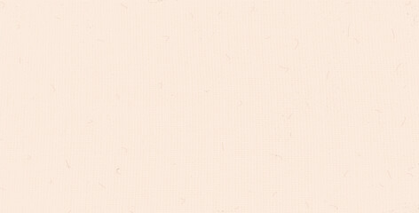 Textured craft paper. Mulberry washi. Natural peach beige fiber background. Recycled rice paper print. Vector nude colors surface. Vintage cream backdrop.
